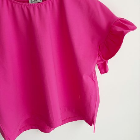 La Blusa fucsia over frappa