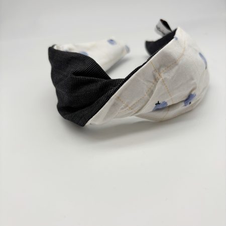 Cerchietto twist bicolor