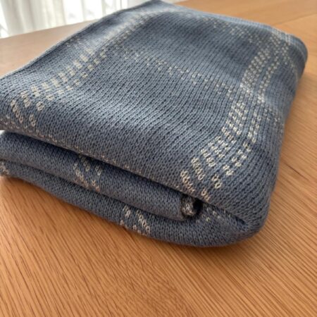 Poncho jeans in alpaca