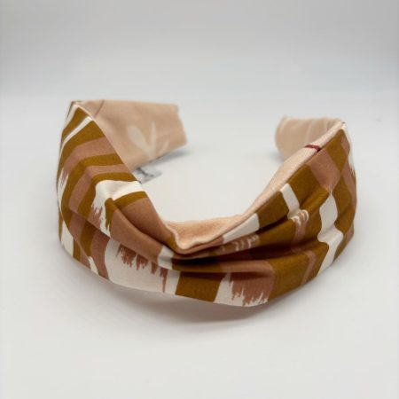 Cerchietto mocha mousse a farfalla