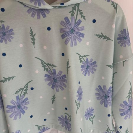 La Felpa Chicory Bloom (modello over)