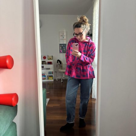 La Felpa Pop Pacman (modello Gabry)