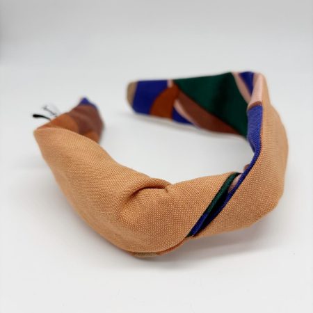 Cerchietto twist Blue Lagoon