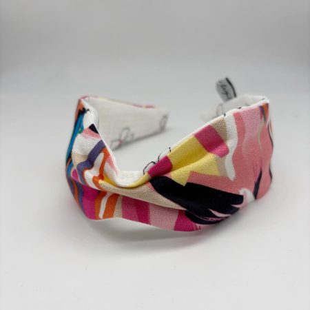 Cerchietto Tequila Sunrise a farfalla