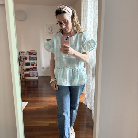 La Blusa zucchero filato (modello Elisa)