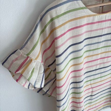 La Blusa arlecchino over frappa